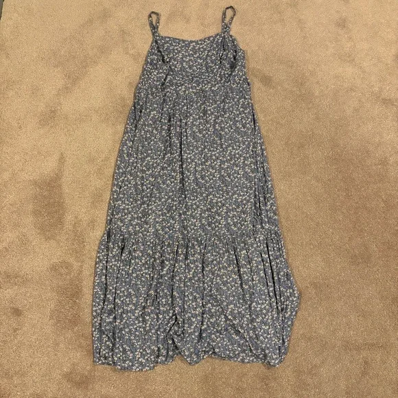 Carly Jean Los Angeles size small Blue Spaghetti Strap Sundress - Picture 6 of 6